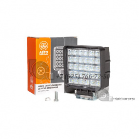 Фара светодиодная дополнительная квадратная, направленный св  AE90S30LED65H