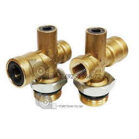 Фитинг PZA-G 12х6 М22х1.5/М12х1,5 (нар/вн Х-обр)Камоцци)