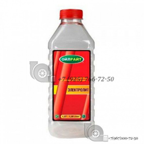 Электролит 1,28 1л OIL RIGHT